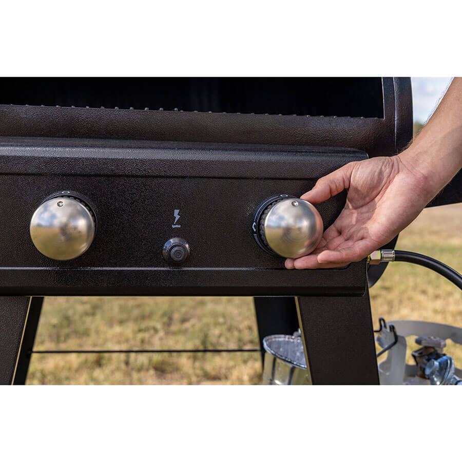 Mile Hybrid Wood Pellet/Gas Combo Grill - PB600HY