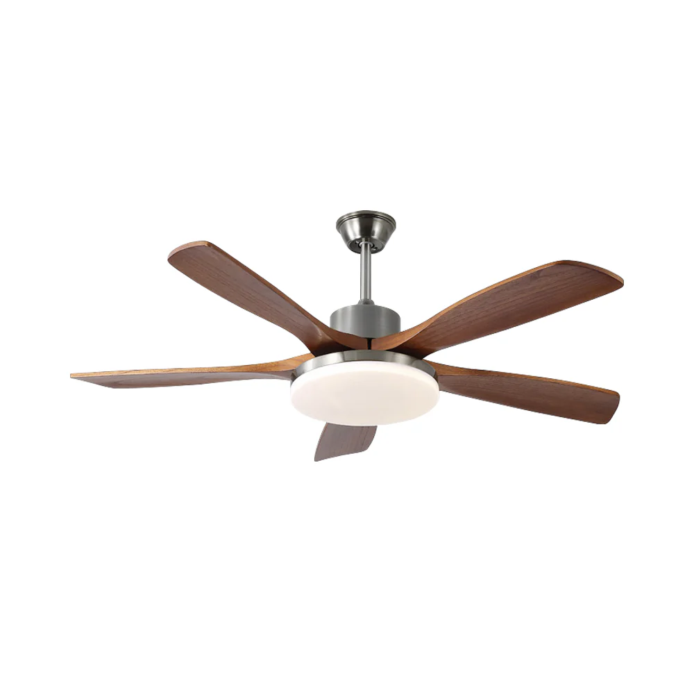 Nordic Style Lunet Ceiling Fan Light