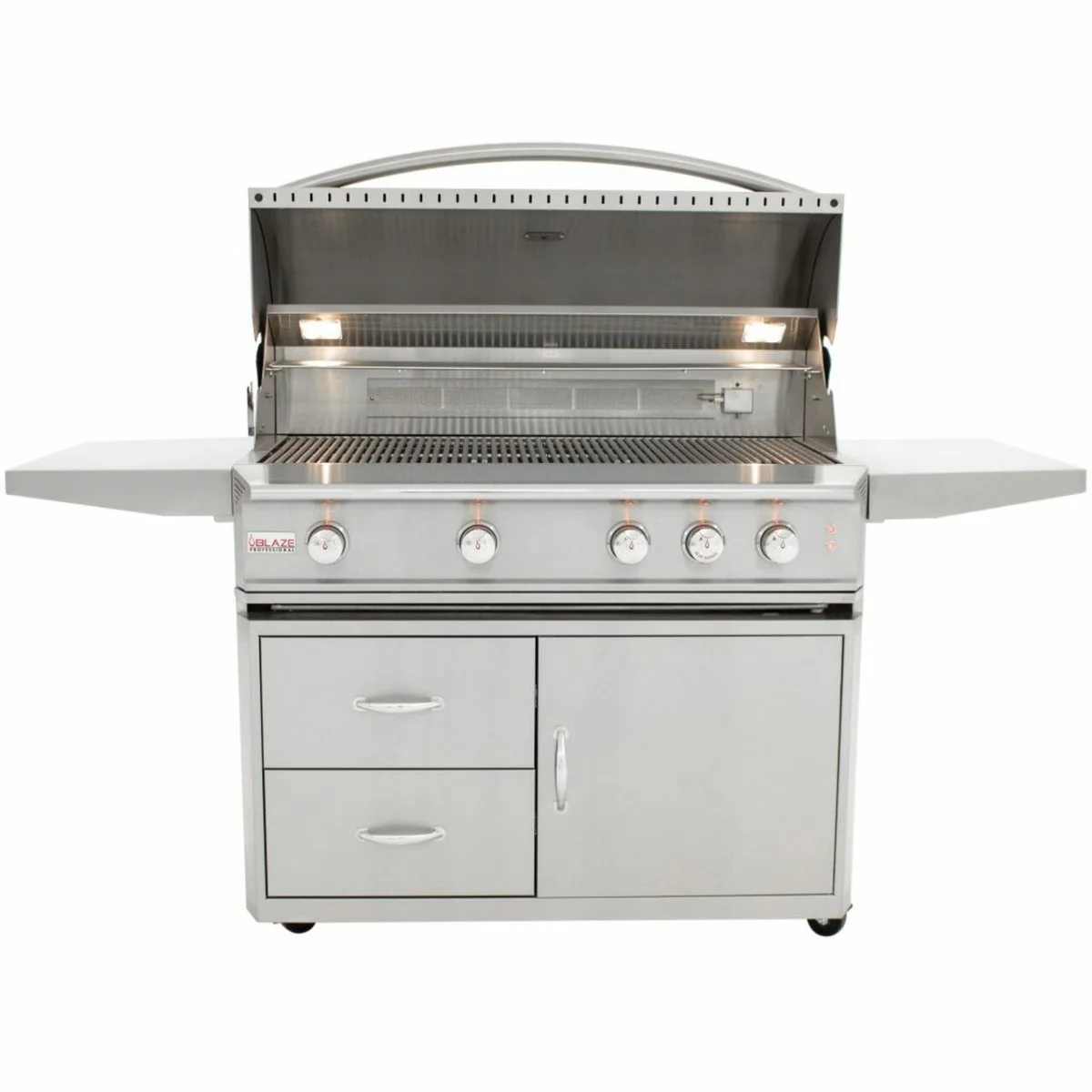 Blaze 4 Burner Professional Cart BLZ-4PRO-CART-LTSC