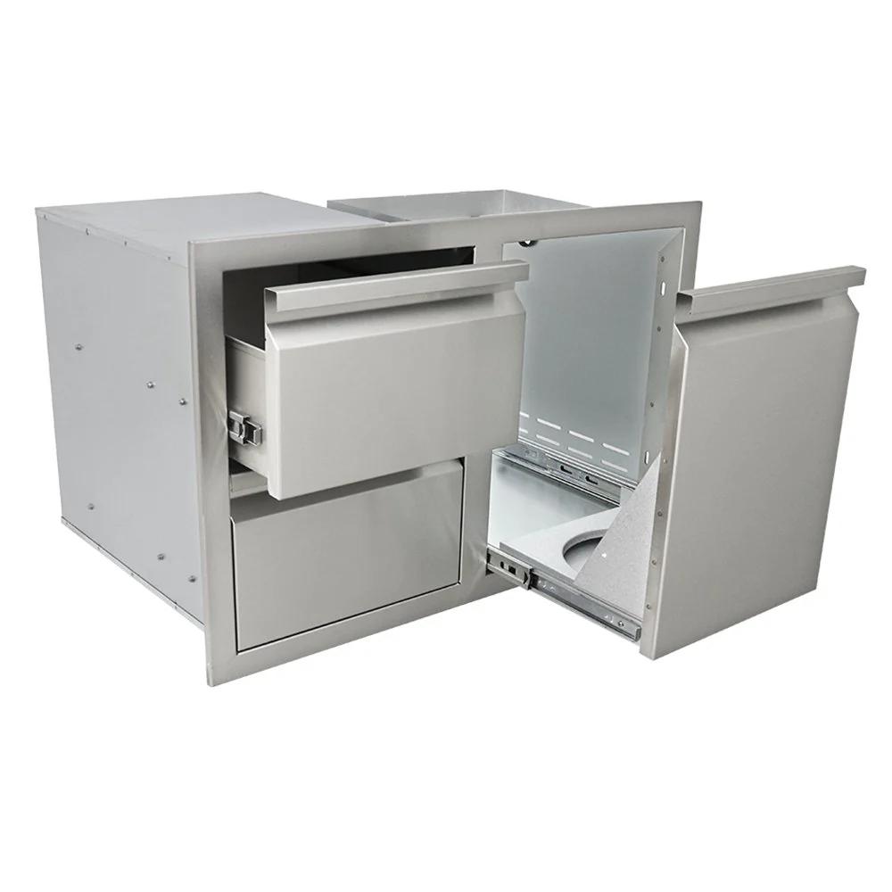 RCS Valiant Enclosed Double Storage Drawer & LP Bottle Storage VDCL1