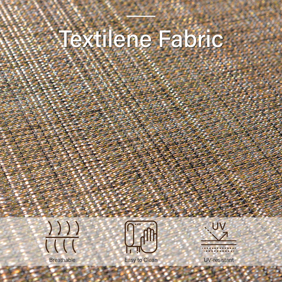 PHI VILLA All-Weather Swivel Bar Stools Sets