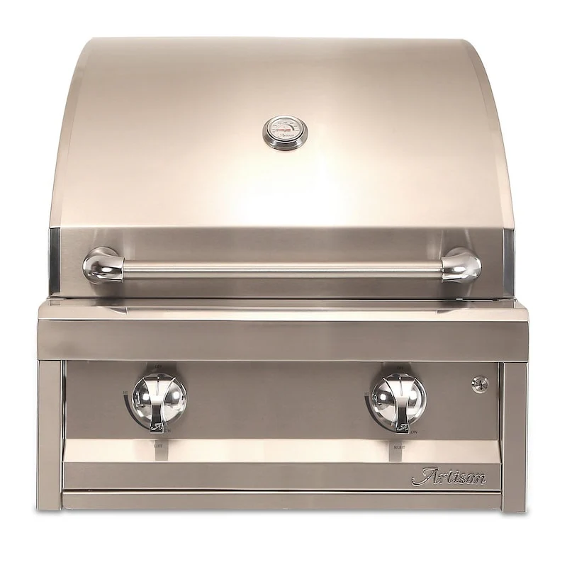 Artisan American Eagle 26-Inch 2-Burner Built-In Natural Gas / Propane Grill - AAEP-26-NG/LP