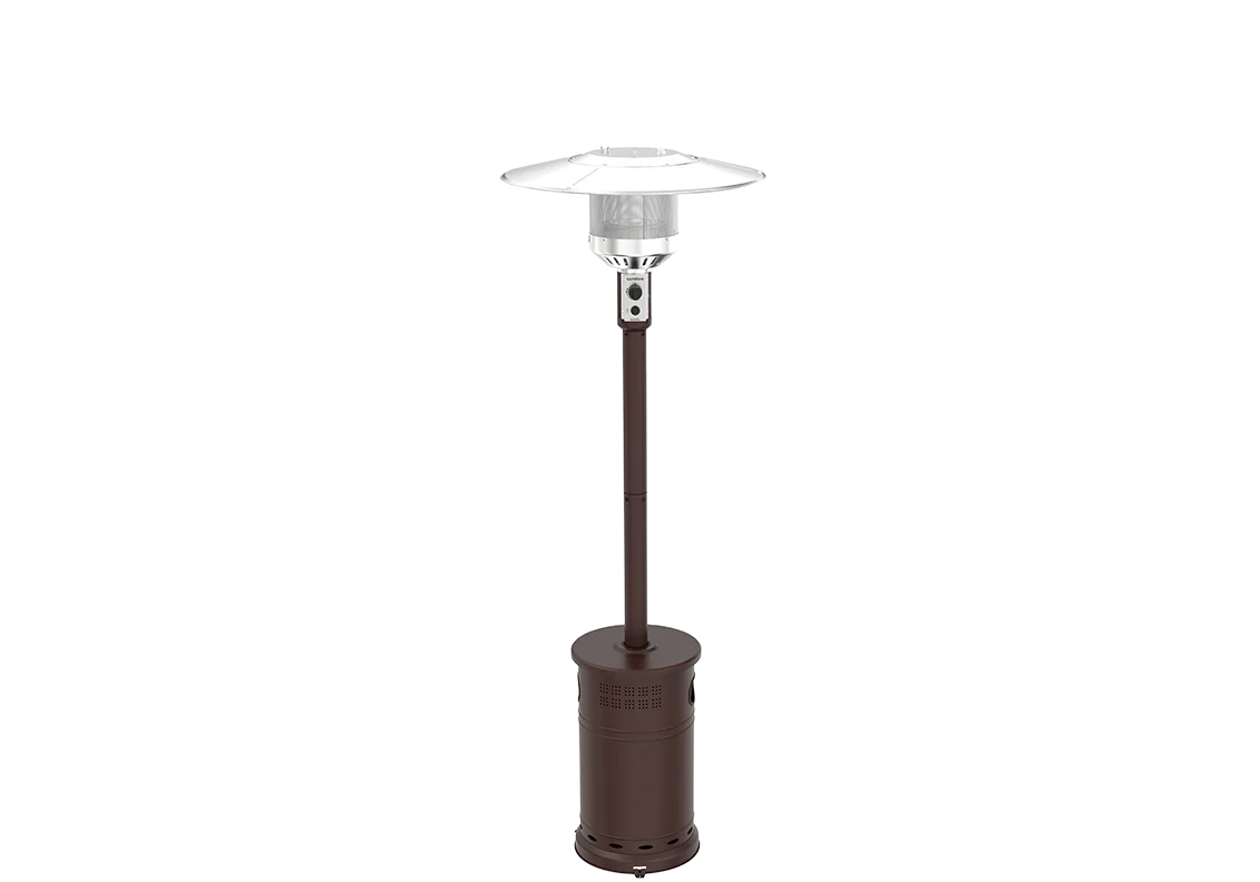 Sundara 48,000 BTU Bronze Propane Standing Patio Heater with Wheels