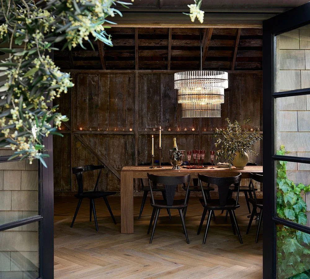 Monica Crystal Round 3-Tier Chandelier