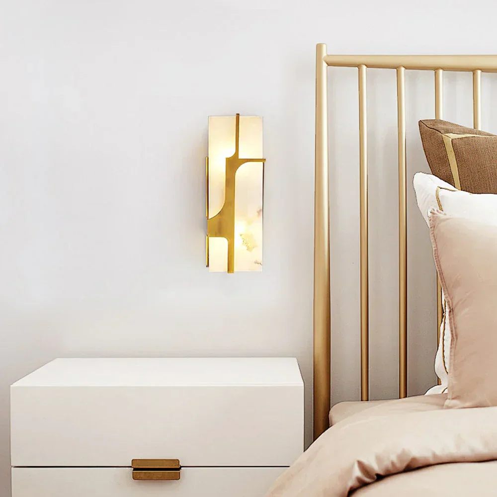 Alabaster Ariel Wall Lamp