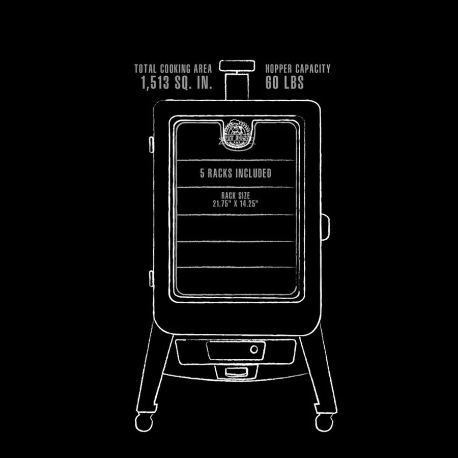 Copperhead 5-Series Vertical Pellet Smoker