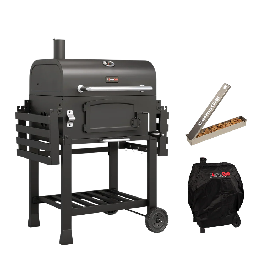 XL Smoker Charcoal Barbecue (Exclusive Bundle)