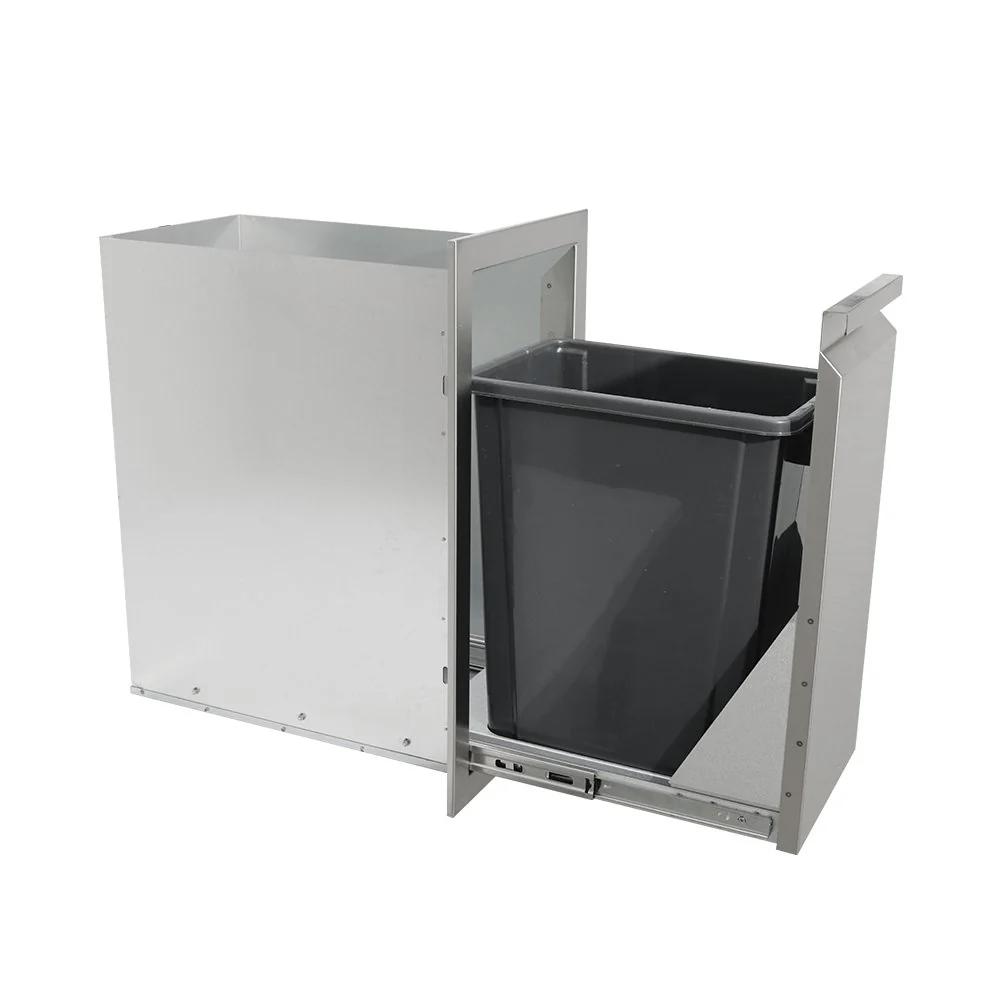RCS Valiant Narrow Trash Drawer - Trash Can Included VTD4