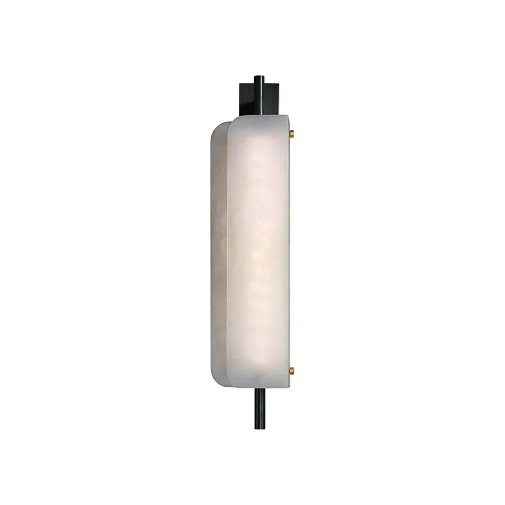 Jorge White Alabaster Wall Lamp