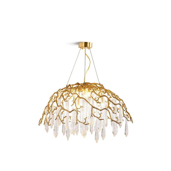 Branch Aqua Dome Chandelier