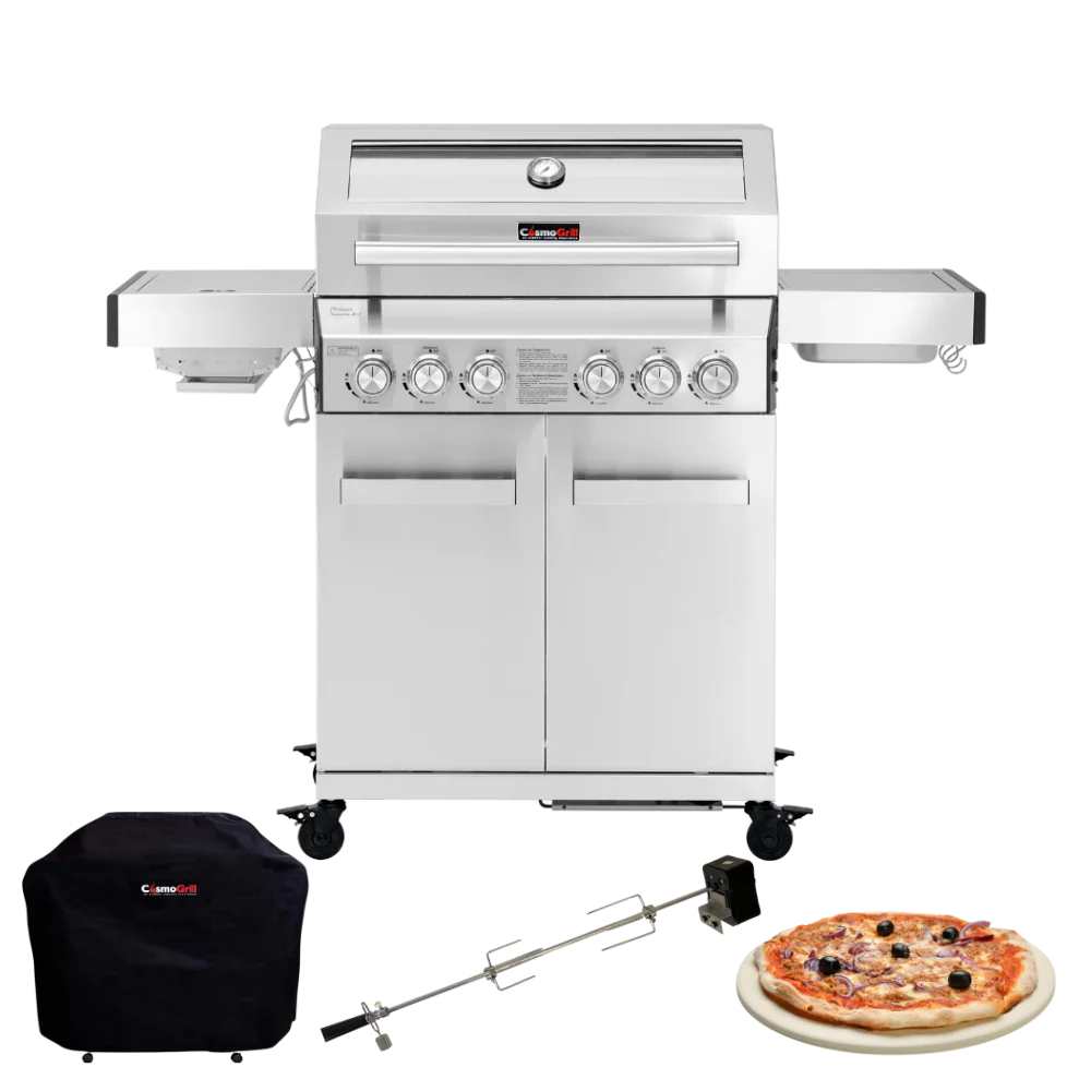 Platinum Yamara 4+2 Gas Barbecue (Exclusive Bundle)