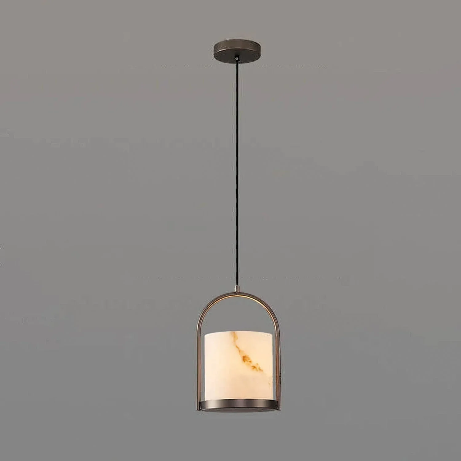 Marble Cylinder Pendant Light