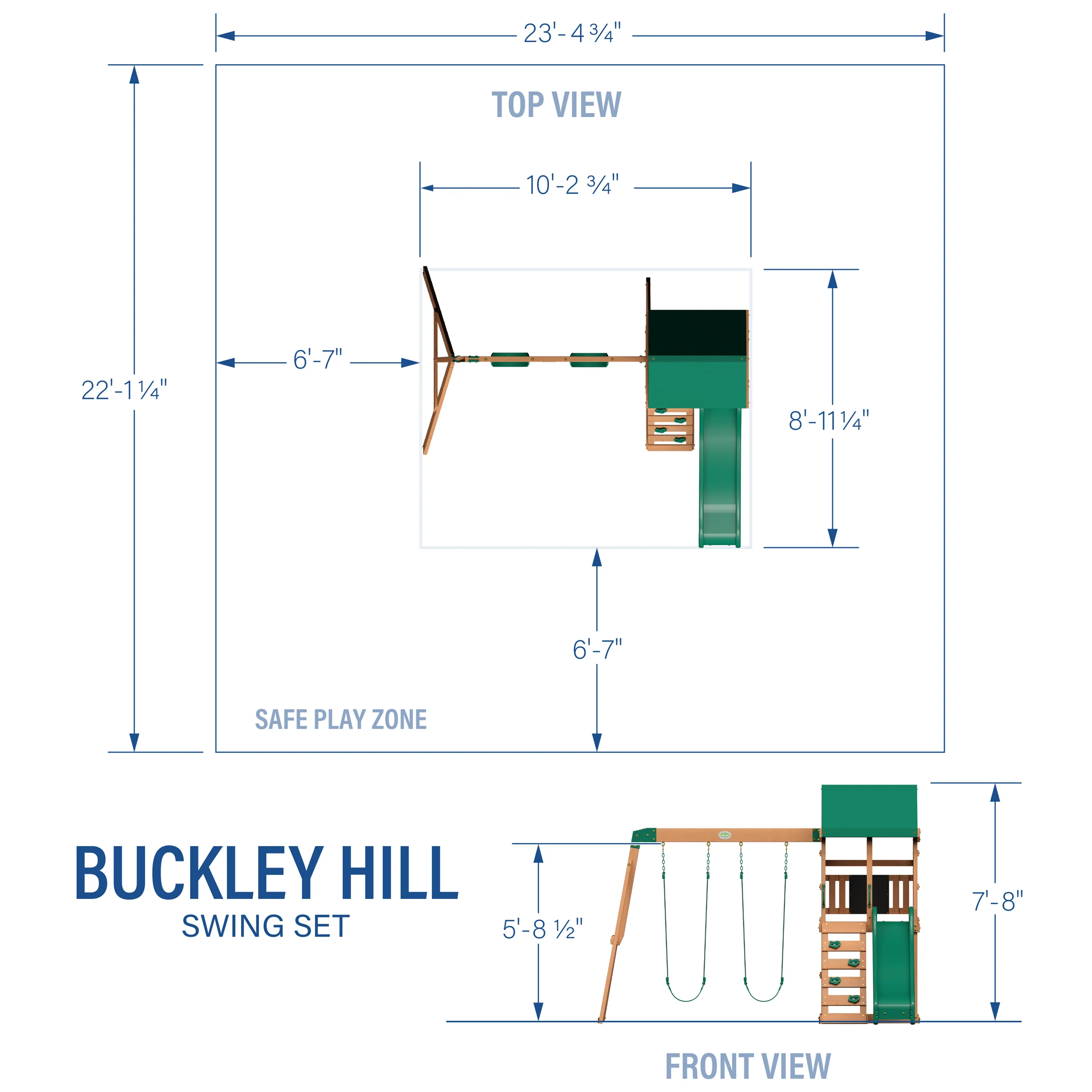 Buckley Hill Swing Set