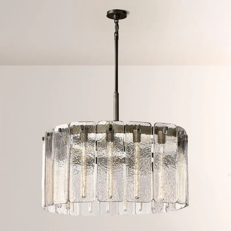 Calama Glass Round Chandelier 36
