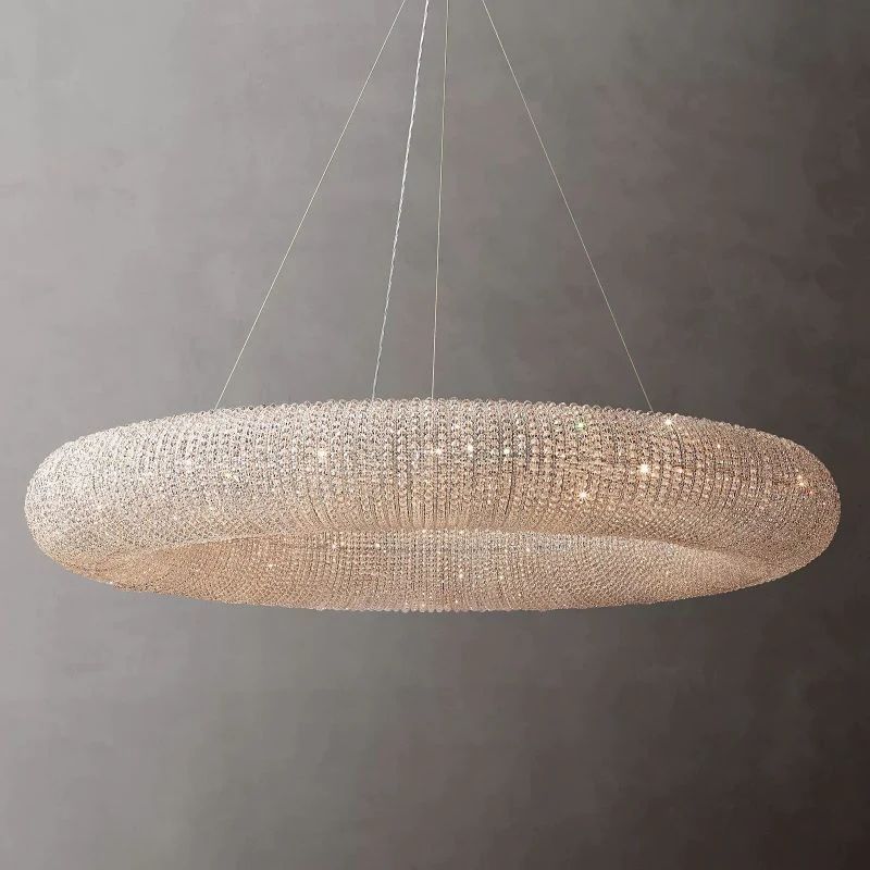 Alison Crystal Round LED Chandelier 59