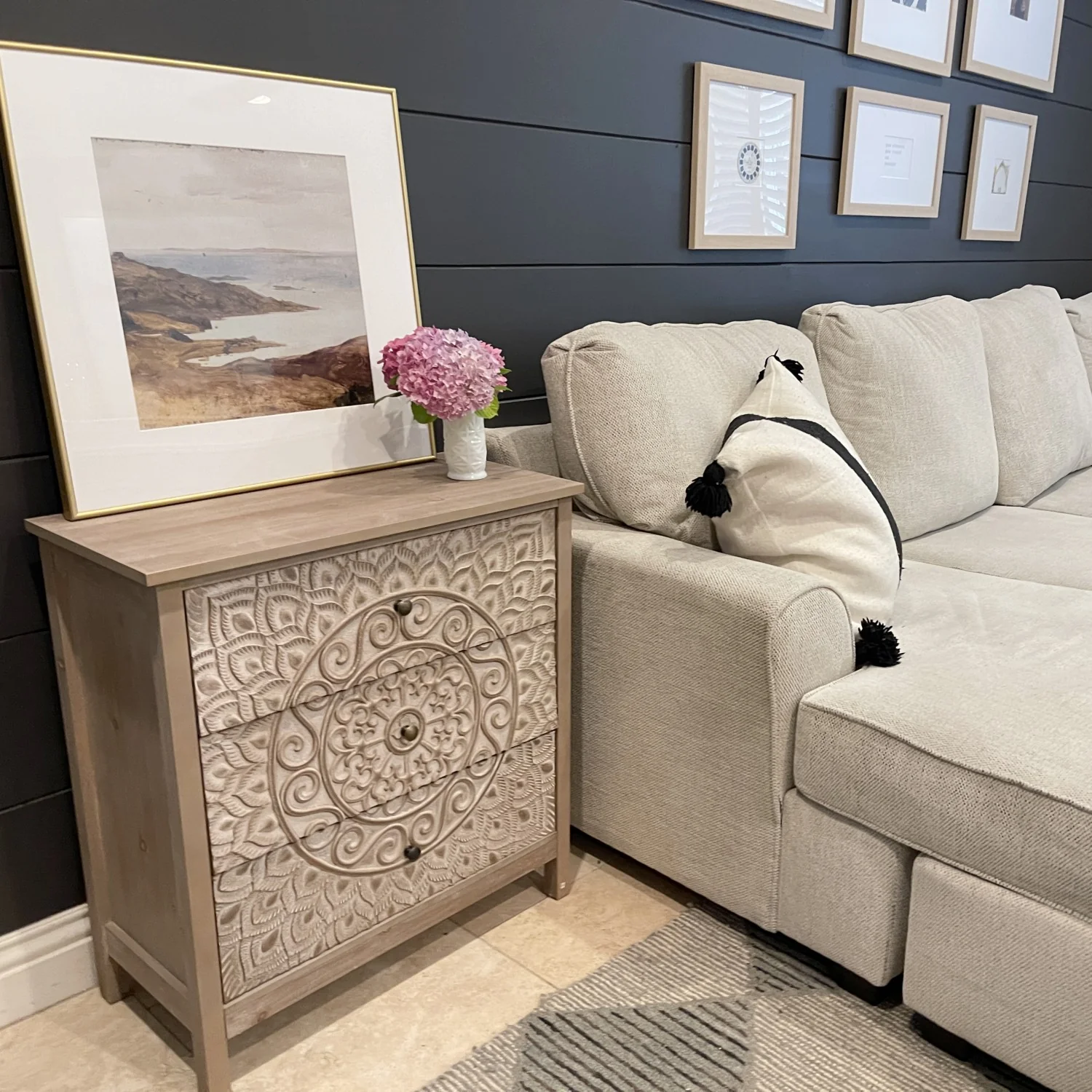 French Country 3 Drawers Accent Chest-MFSTUDIO