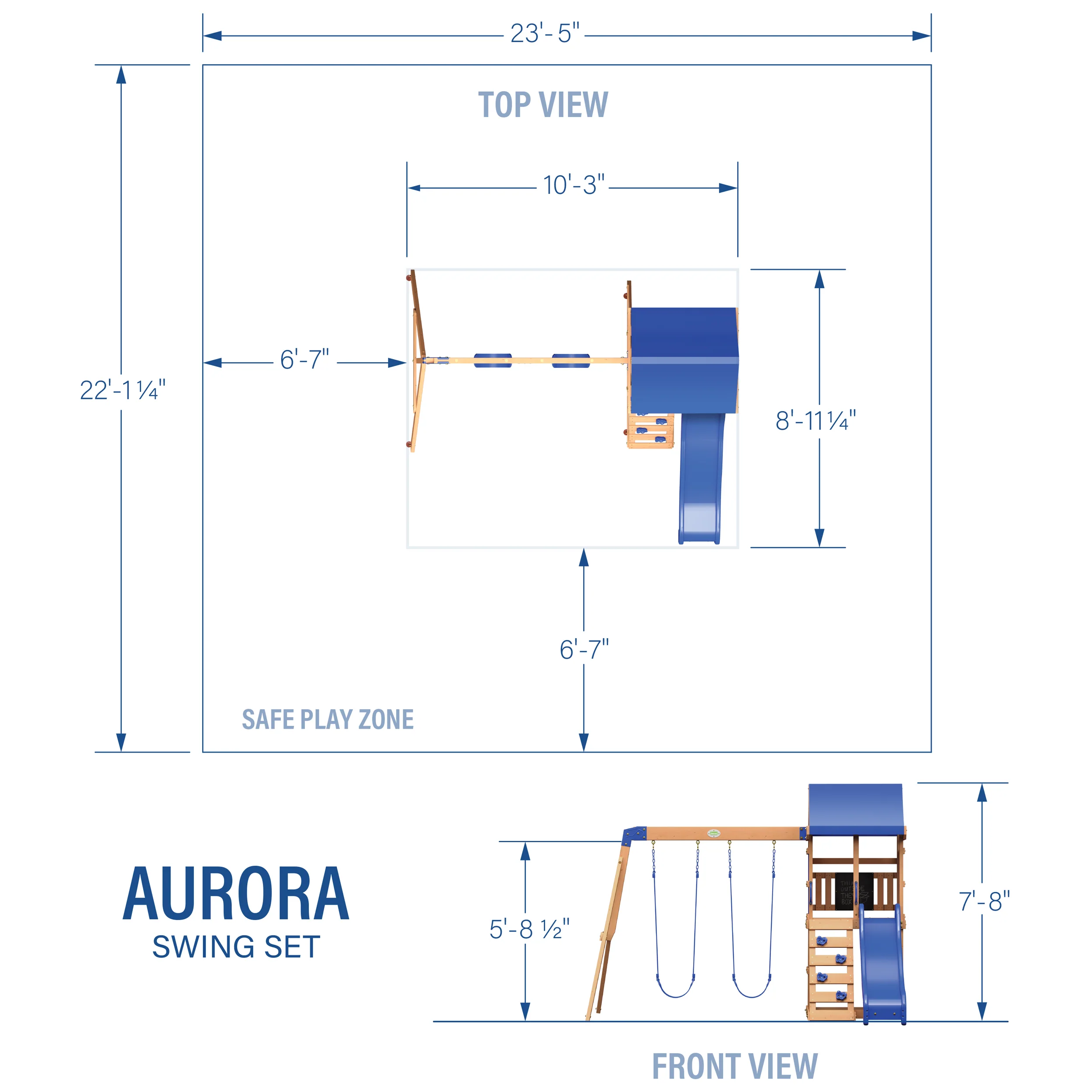 Aurora Swing Set