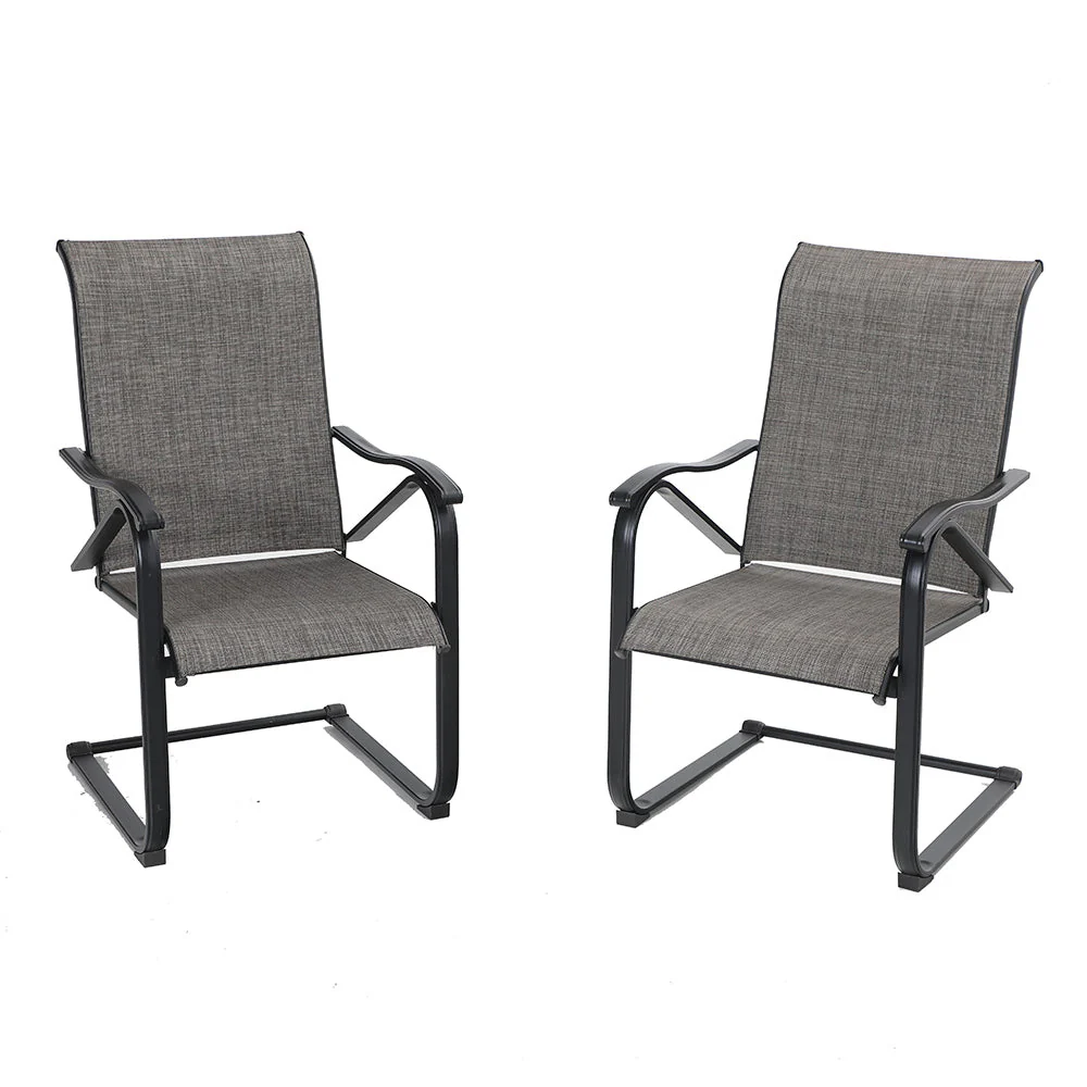 MFSTUDIO C-Spring Textilene Patio Chairs