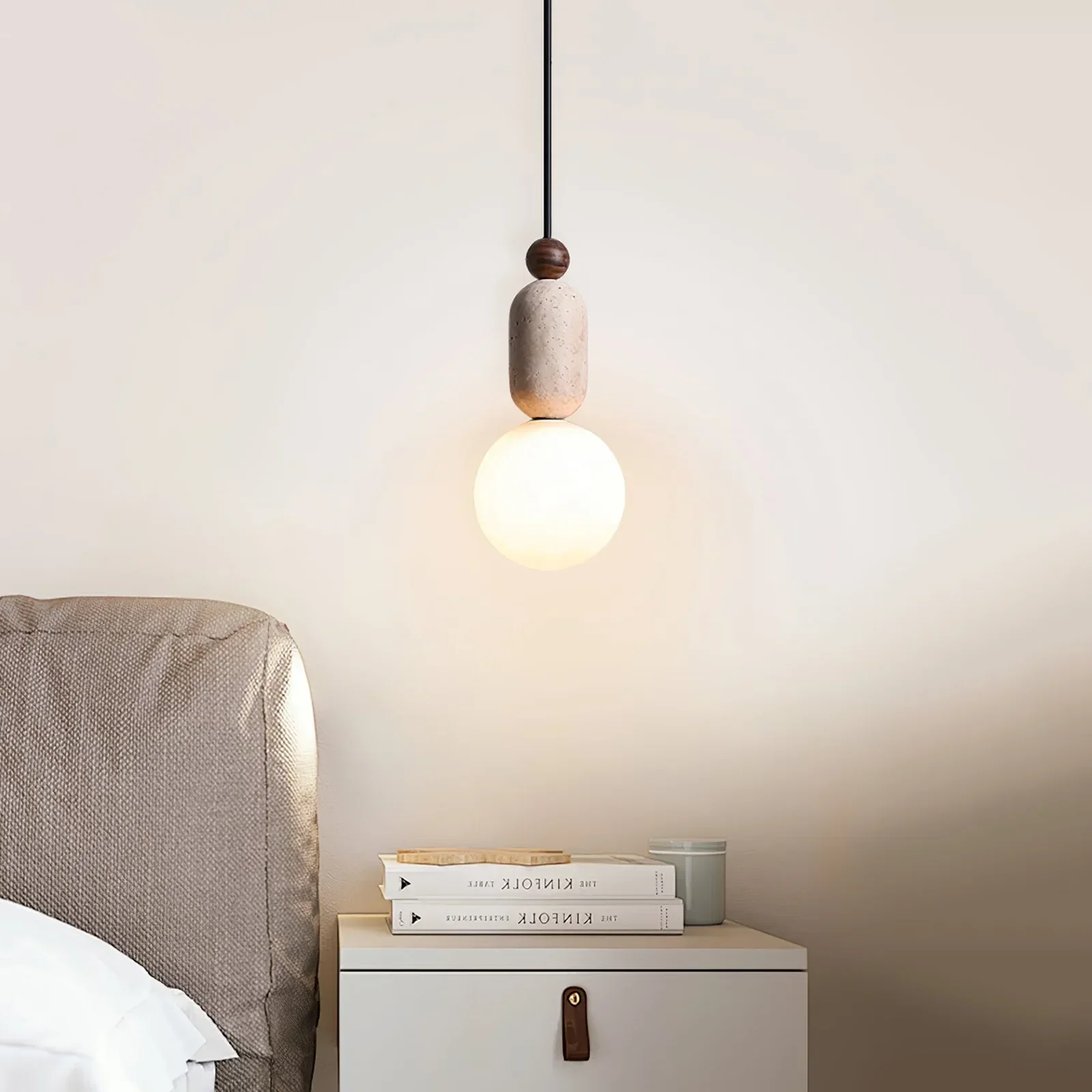 Travertine Daniel Pendant Lamp