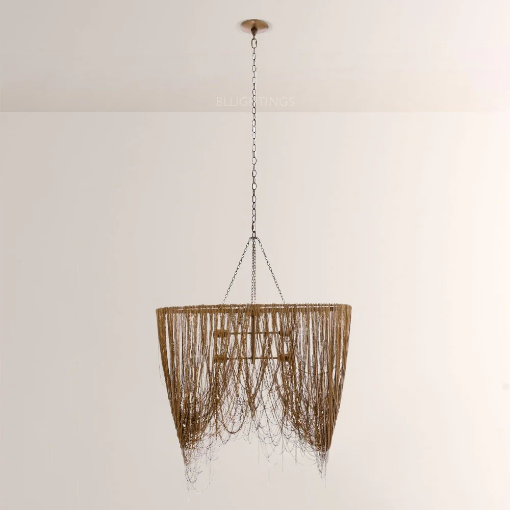 Lindsay Oval Chains Chandelier