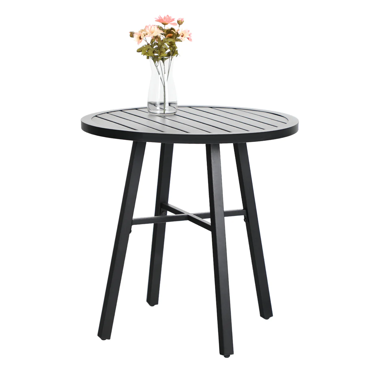 PHI VILLA  Steel Round Side Table