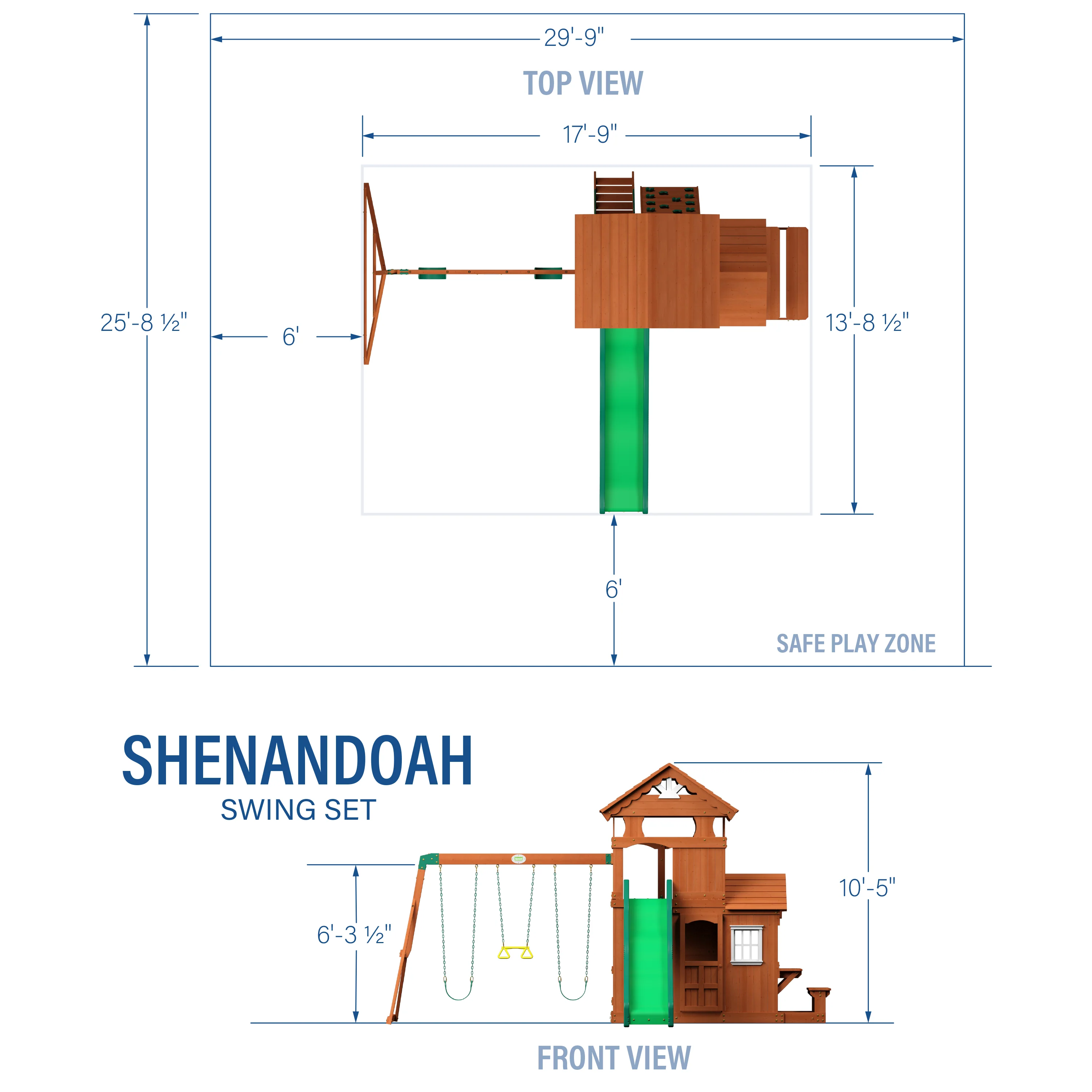 Shenandoah Swing Set