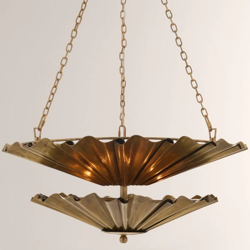 Kattmie Round Two Tier Chandelier 28