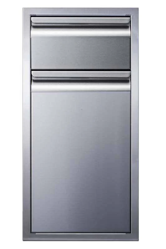 Memphis Single Drawer and Trash Drawer 15