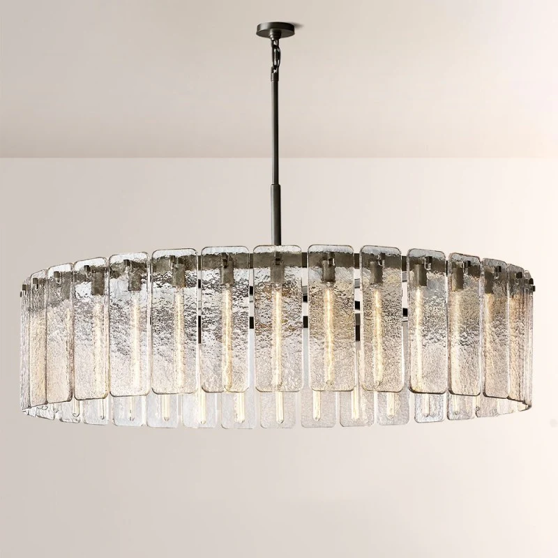 Calama Glass Round Chandelier 60