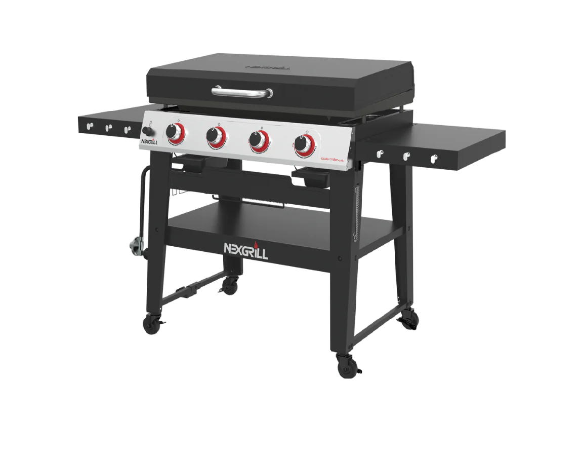 Nexgrill Daytona? 4-Burner Propane Gas Grill with Griddle Top