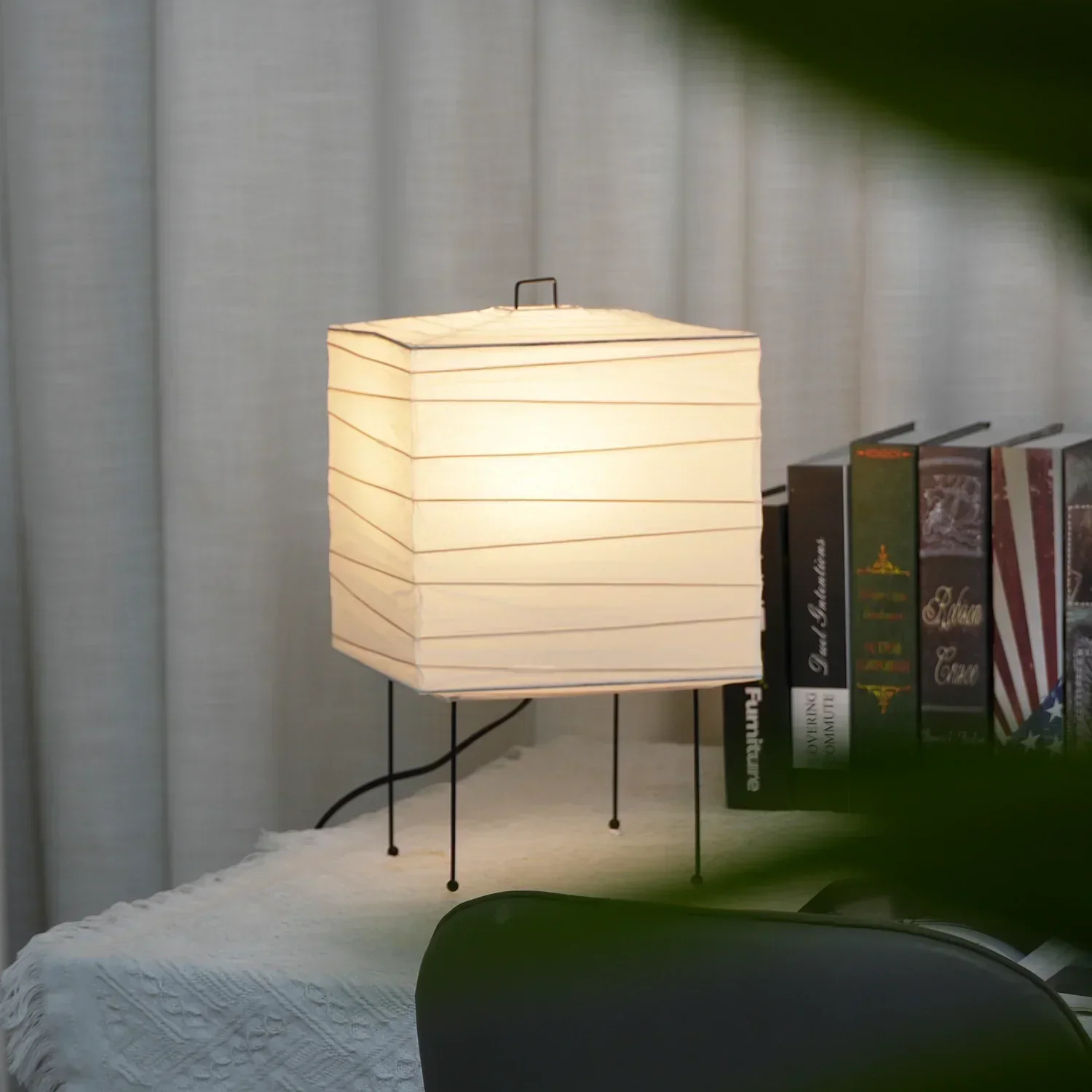 Square Paper 3X Table Lamp