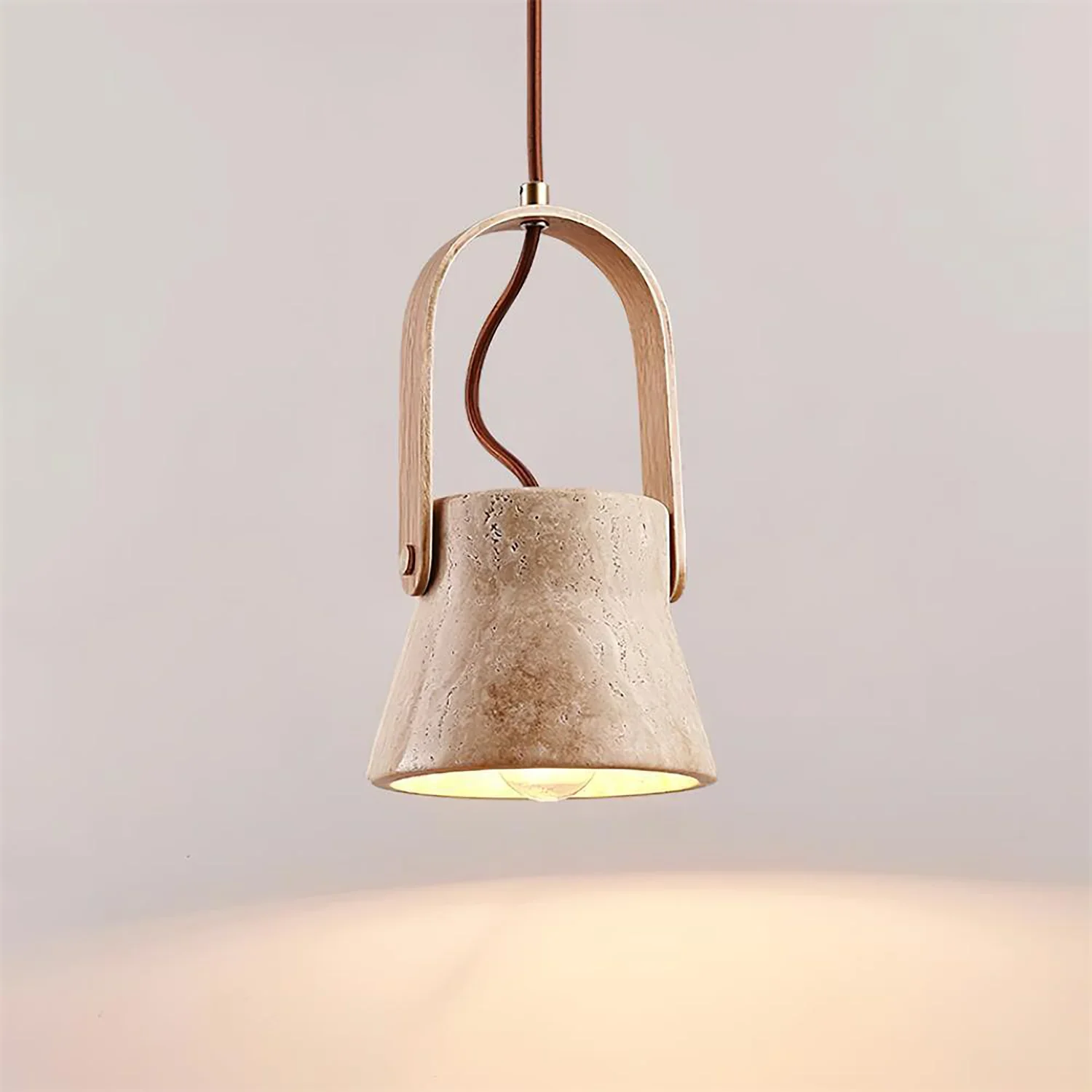 Travertine Nissa Pendant Lamp