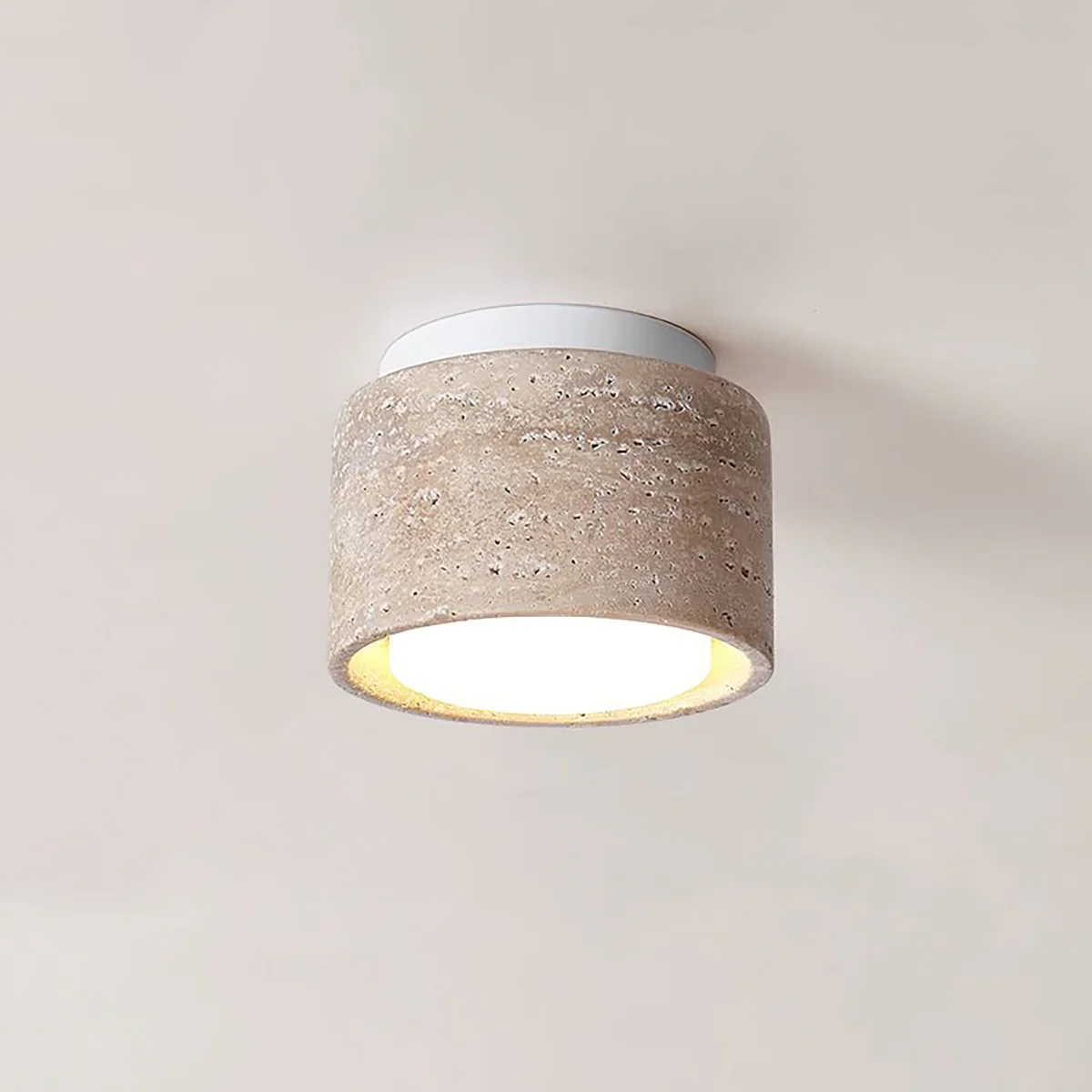 Travertine Sky Hole Ceiling Lamp