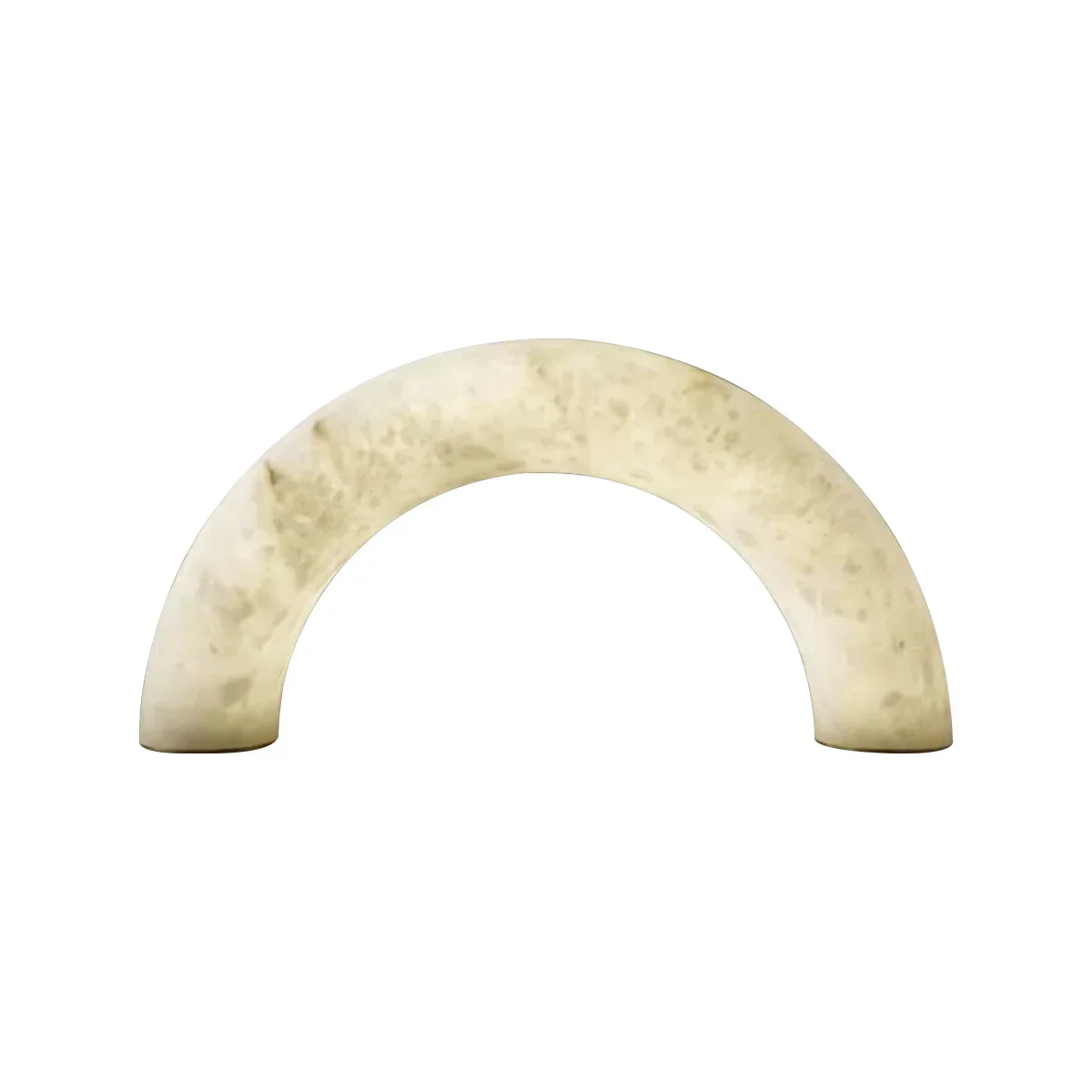 Alabaster Piped Table Lamp