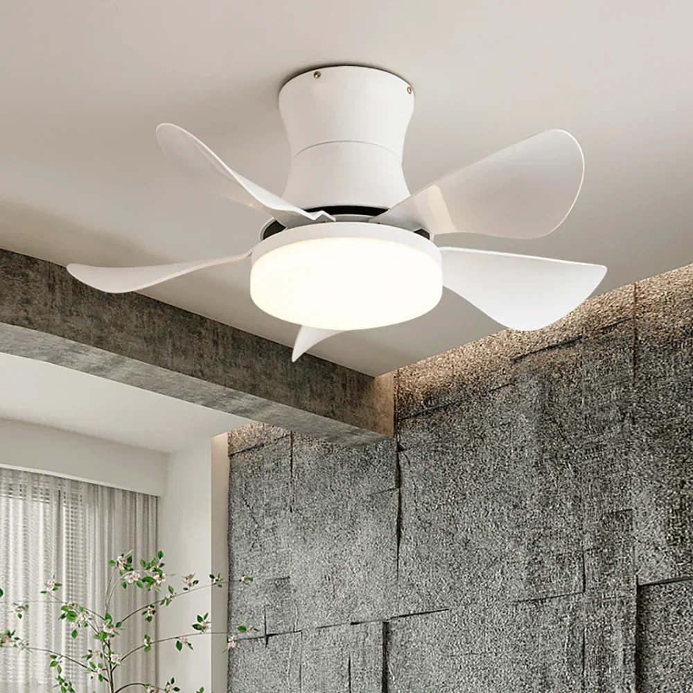 Nordic Blade Black Ceiling Fan Light
