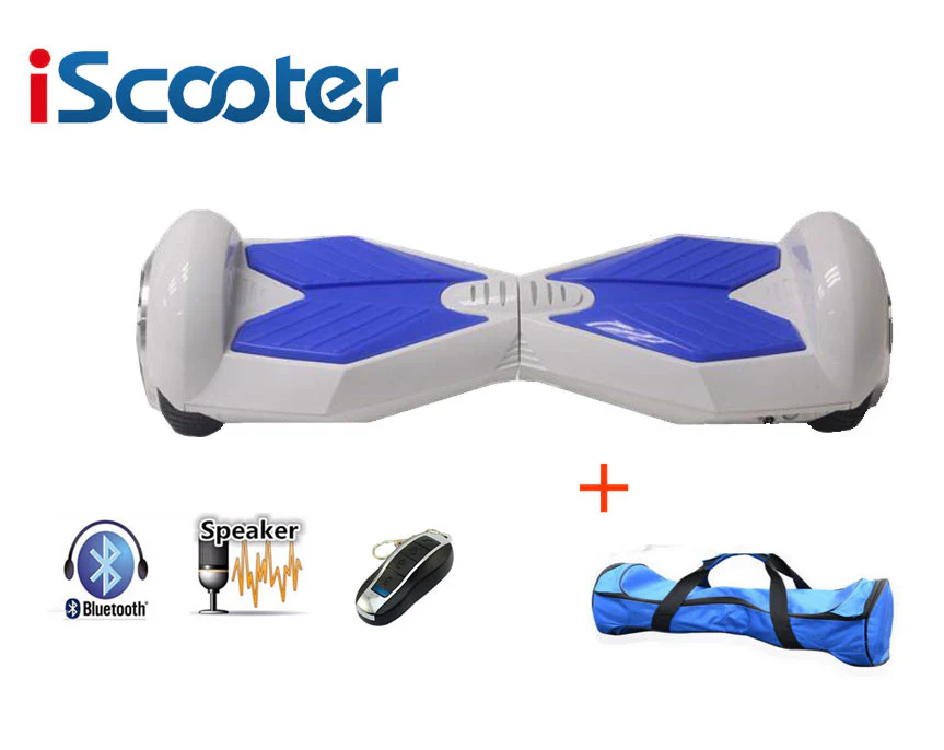 8inch Bluetooth hoverboard 2 Wheel Self balancing Electric Scooter two Smart Wheel with Remote key And LED Skateboard walk car