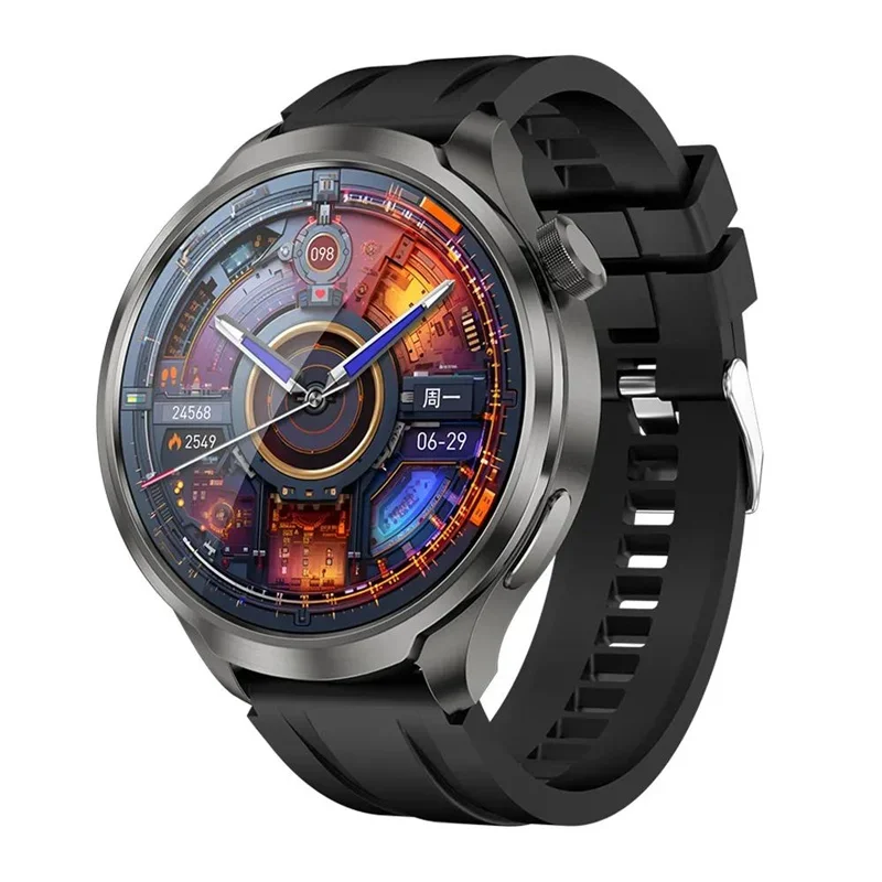 Gaines DK69 Smart Watch 1.85inch Large Screen Bluetooth Calling Health Monitoring AI Voice Compass Men Women Outdoor Sports Smart