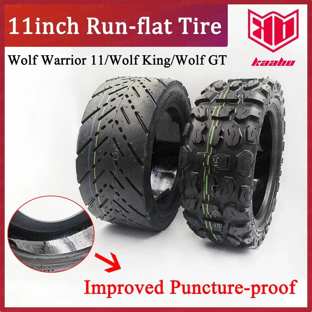 Kaabo New 11inch Run-flat Tire Improved Puncture-proof Tube Punture Proof Tyre For Wolf Warrior 11 King GT Original Scooter Part