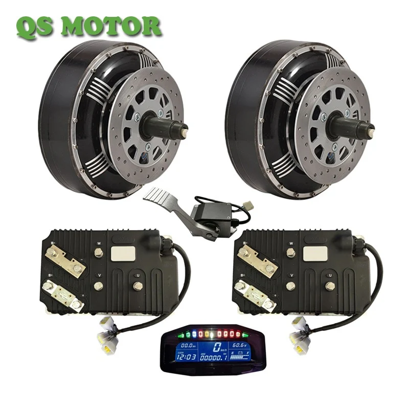 4WD 8000W 96V Small Electric Car Hub Motor Conversion kits