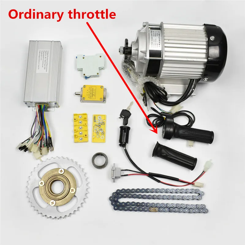 DC 48V 750W BM1418ZXF brushless motor, electric bicycle kit ,Electric Trike, DIY E-Tricycle, E- Trishaw Kit