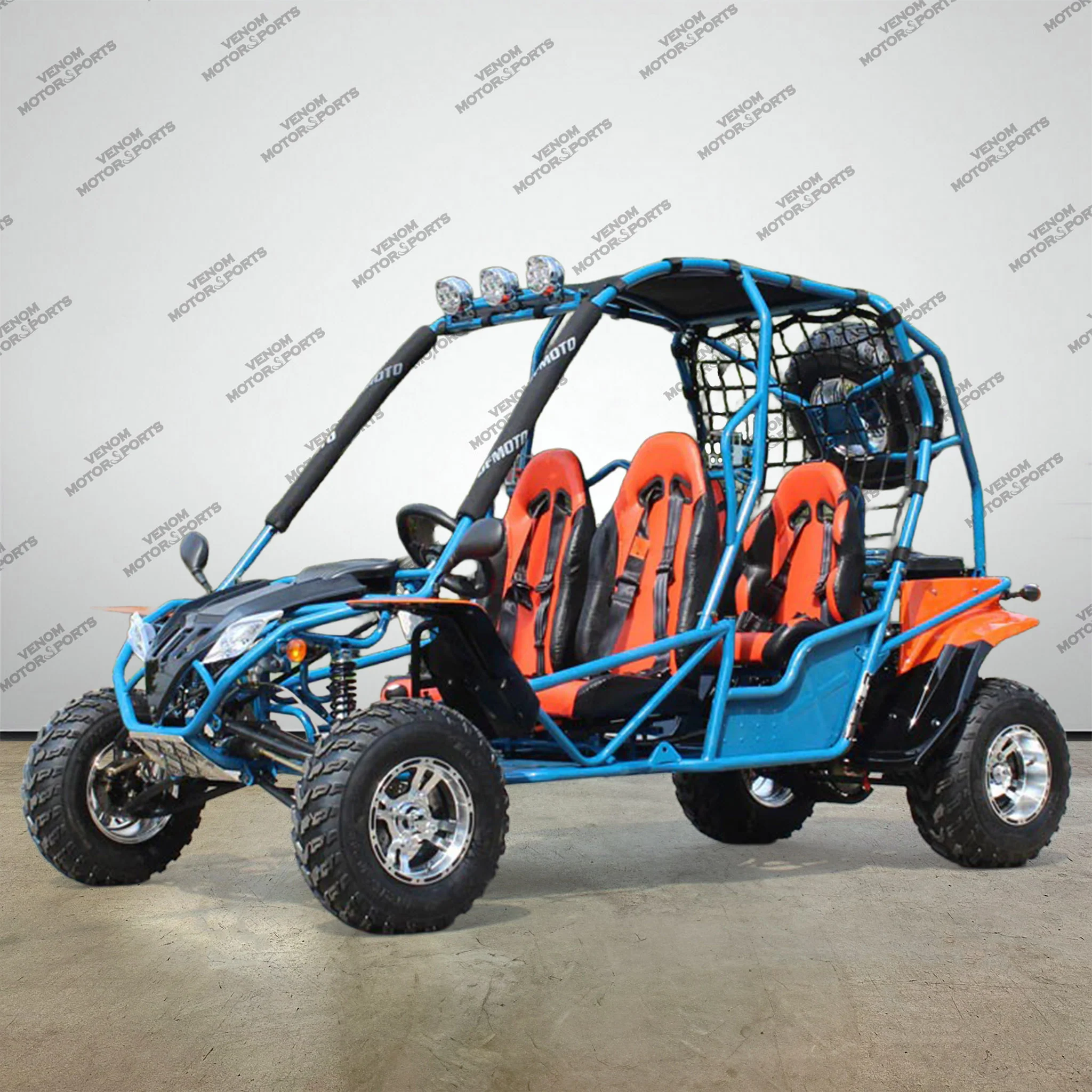 200cc Venom Captain Go-Kart | 4 Seater | Automatic + Reverse