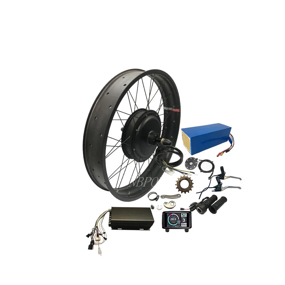 Fat tire 150mm dropout 72V3000w QS 205 electric bicycle motor kit for SUPER73 bike