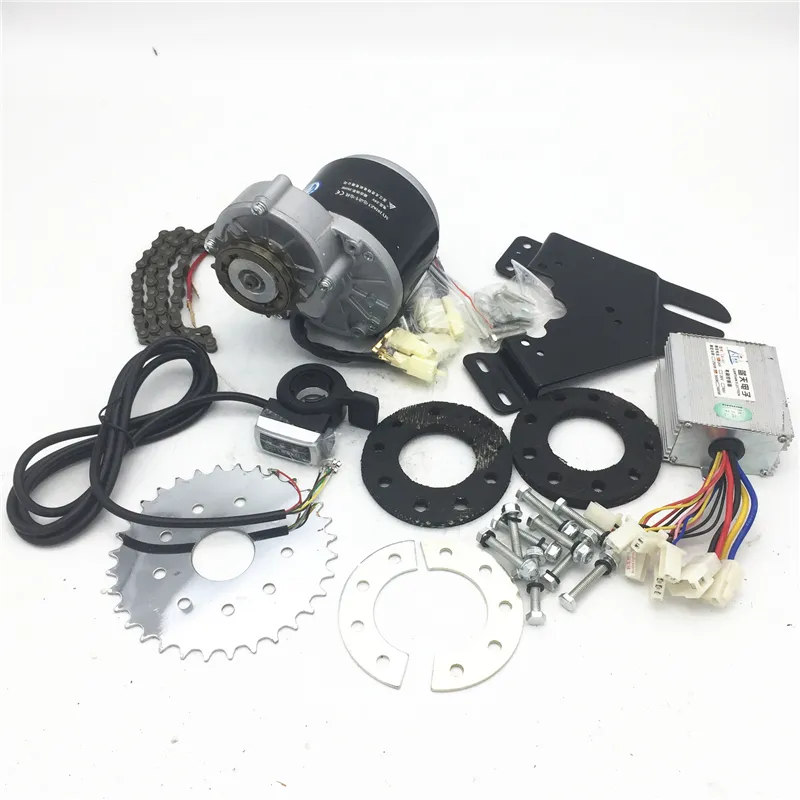 Bicycle modified electric bicycle full set of accessories left wheel modified electric bicycle 250W350W24V36V