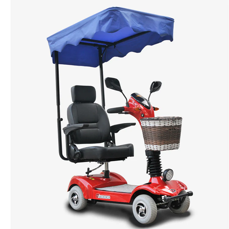 folding electric elderly mobility scooter