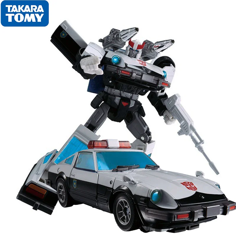 In Stock Transformers Takara Tomy Masterpiece MP-17+ Prowl Robot Figure Anime Action Model Collectible Toys Gift