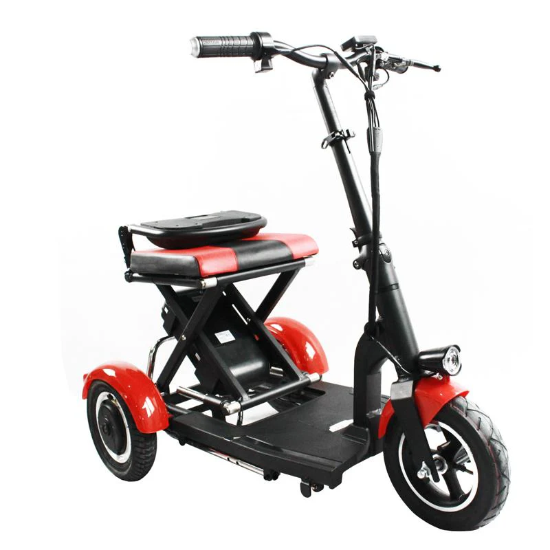 Electric Scooter For Elderly Disabled 3 Wheels Electric E Scooter 300W 36V Foldable Tricycle Scooter Electric