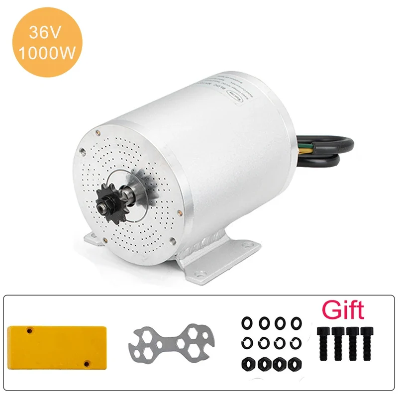 Kunray E-motor Bike Brushless Motor with Controller Conversion Kits 36V 1000w for Scooters Go-Karts Motor 3000w 72v