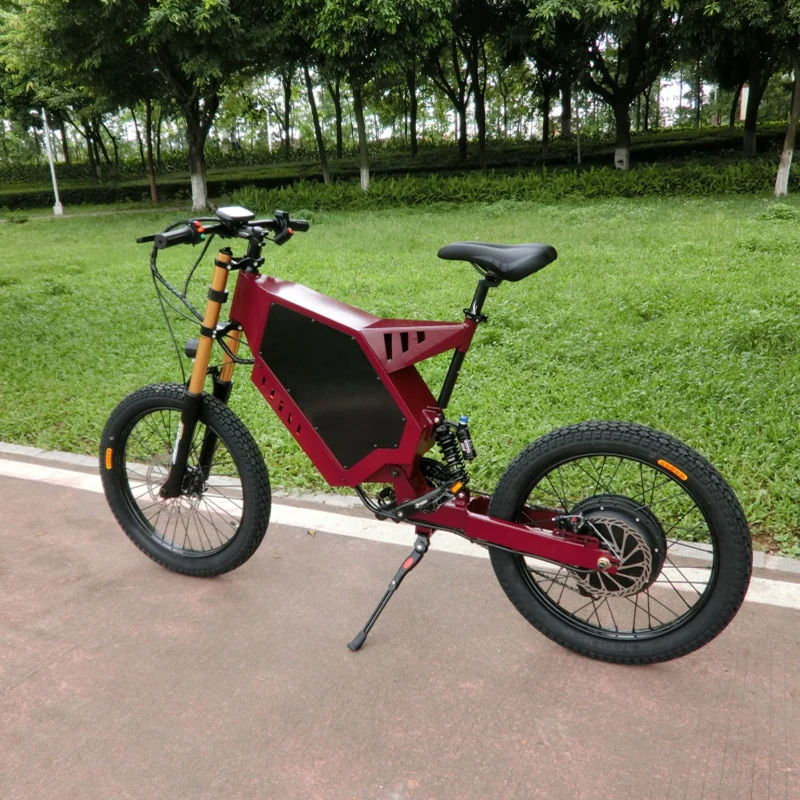 72V3000W5000W Plus Stealth Bomber Electric bicycle eBike Stealth Bomber e-Bike with 30Ah Lithium Ion Battery