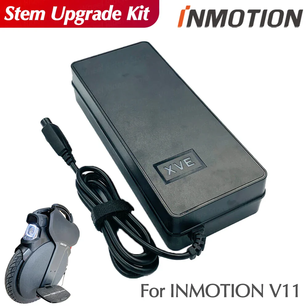 INMOTION V11 84V 2.5A Original Charger 210W Lithium Battery 3 Prong EUC Max 4.0A V11 Charger Electric Scooter Parts Accessories