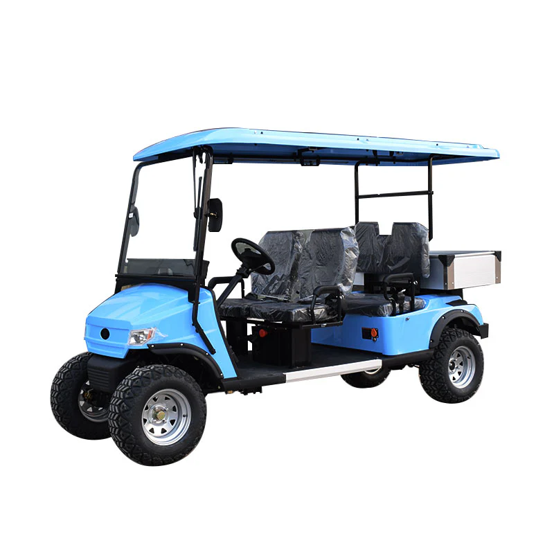 Chinese 4 Seat 4 Wheel Drive Mini Mobility Off Road Buggy 4X4 Sightseeing Car Electric Golf Cart